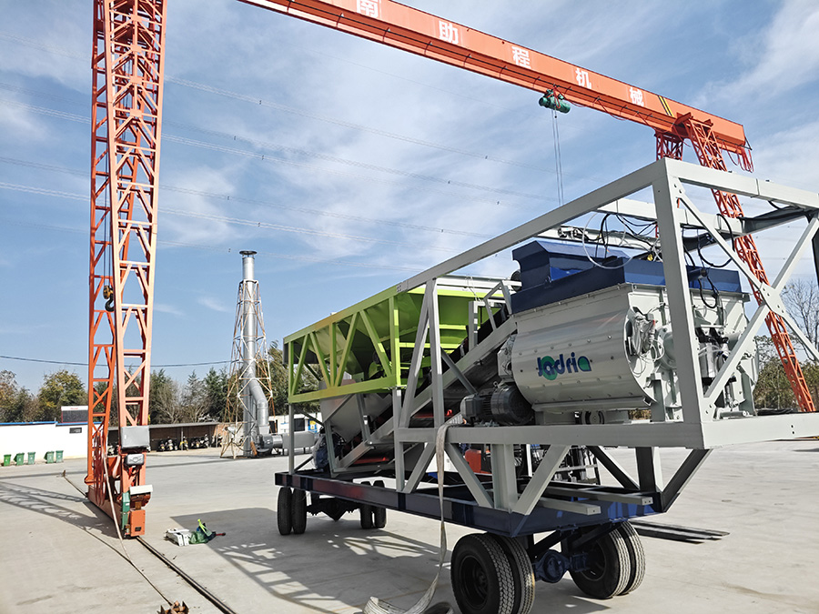 YHZS25-mobile-concrete-plant-to-Croatia